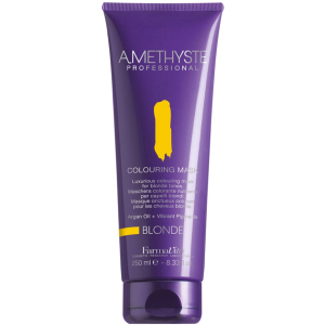 Маска окрашивающая Farmavita Amethyste Blonde Mask для оттенков блонда 250 мл (8022033016270) лучшая модель в Ровно