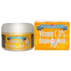 Маска для лица с витаминами разогревающая Elizavecca Milky Piggy Vitamin C 21% Ample Mask 100 мл (8809339904117) ТОП в Ровно