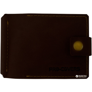 Затискач для грошей Pro-Covers PC03980035 Темно-коричневий (2503980035003) ТОП в Рівному