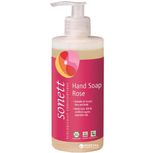 хорошая модель Органическое жидкое мыло Sonett роза 300 мл (4007547205048)