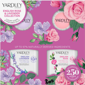 Набор для женщин Yardley English Lavender & English Rose 4 х 50 г (5056179301924) ТОП в Ровно