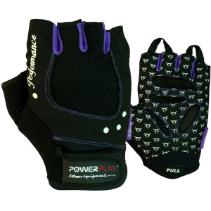 Перчатки для фитнеса PowerPlay Womens 1751 XS Black (PP_1751_XS_Black) лучшая модель в Ровно