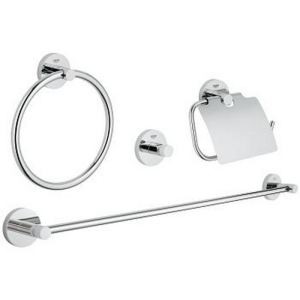 Набір аксесуарів 4 в 1 Grohe Essentials 40776001 хром (55982)