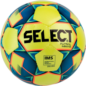 М'яч футзальний Select Futsal Mimas (102) Yellow-Blue (5703543187058) ТОП в Рівному