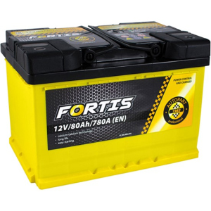 хорошая модель Автомобильный аккумулятор 80 Ah/12V FORTIS (0) Euro (FRT80-00)