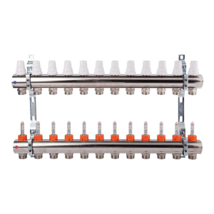 Коллектор Icma 1" 12 выходов, с расходомером №K013 лучшая модель в Ровно