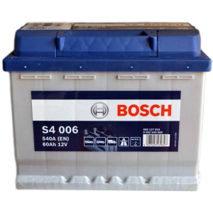 Автомобільний акумулятор Bosch 60Аh (+/-) S4006 (540EN) (0 092 S40 060) в Рівному