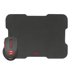 Мишка Trust Ziva Gaming mouse with Mouse pad (21963) краща модель в Рівному