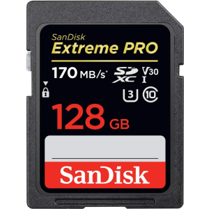 SanDisk SDXC Extreme Pro 128GB V30 UHS-I U3 (SDSDXXY-128G-GN4IN) в Рівному