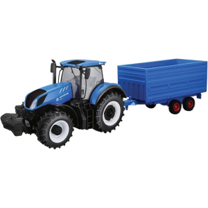 Автомодель Bburago Трактор New Holland серии Farm (18-44067) (4893993440672)