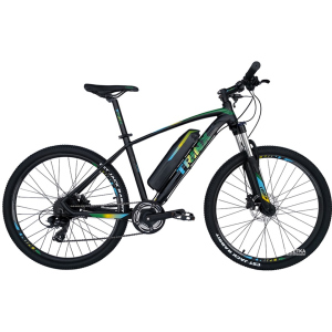 Електровелосипед TRINX E-Bike X1E 17 Matt-Black-Green-Blue (X1EMBGB) в Рівному