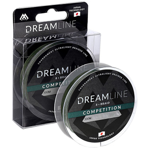 Шнур Mikado Dream Line Competition 8-Braid 300 м 0.18 мм 18.32 кг Зелений (ZDL000G-300-018) в Рівному