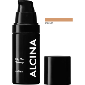 хороша модель Тональний крем Alcina Silky Matt Make-up medium 30 мл (4008666650320)