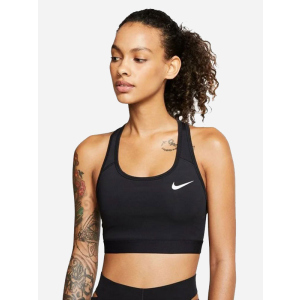 Спортивний топ Nike Swoosh Band Bra Non Pad BV3900-010 M Чорний (193655466694) краща модель в Рівному