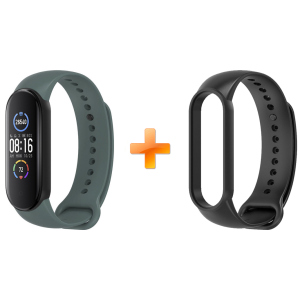 Xiaomi Mi Band 5 MiJobs Dual Color Crow Green/Black (MJ5-DSS019CGB) ТОП в Ровно