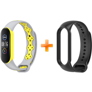 Xiaomi Mi Band 5 MiJobs Sport Grey/Yellow (MJ5-SP012GY) лучшая модель в Ровно