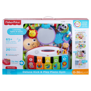 Коврик-игровой центр Fisher-Price Нажимай и играй с технологией Smart Stages (FWT18) в Ровно