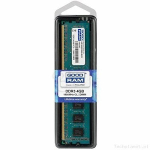 Модуль пам'яті для комп'ютера DDR3 4GB 1600 MHz GOODRAM (GR1600D364L11S/4G) краща модель в Рівному