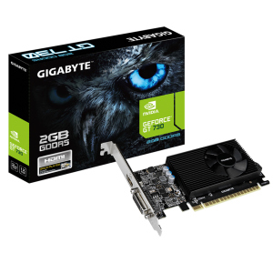 Відеокарта GeForce GT730 2048Mb GIGABYTE (GV-N730D5-2GL) краща модель в Рівному