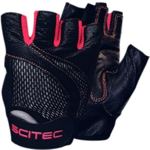 Перчатки Scitec Nutrition Glove Pink Style XL Черно-розовые (816532010734) ТОП в Ровно