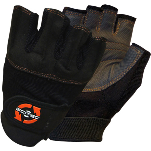 Перчатки Scitec Nutrition Glove Orange Style L Черные (816532010093) лучшая модель в Ровно