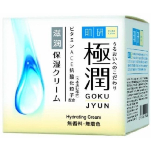 Питательный гиалуроновый крем для лица Hada Labo Gokujyun Hydrating Cream 50 г (6917246009466) рейтинг