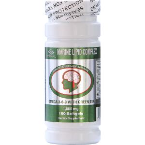 Жирні кислоти Nu-Health Омега-3-6-9 із зеленим чаєм 1000 мг капс. №100 (74136039105) в Рівному