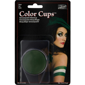Кремовый грим Mehron Color Cups Green 12 г (CCC-G) (764294502069) ТОП в Ровно