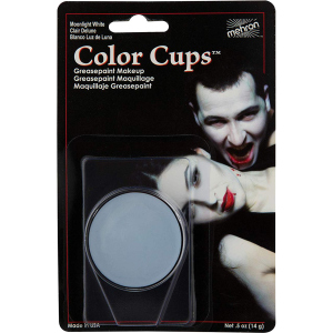 Кремовый грим Mehron Color Cups Moonlight White 12 г (CCC-MW) (764294502281)