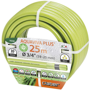 Шланг поливочный Claber Aquaviva Plus 3/4" 25 м Салатовый (90080000) ТОП в Ровно