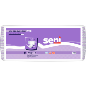 Подгузники для взрослых Seni Standard Plus Air large 30 шт (5900516693671)