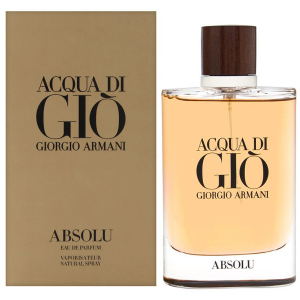 Парфюмированная вода для мужчин Giorgio Armani Acqua di Gio Absolu 40 мл (3614271992895) надежный