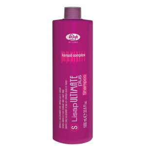 Шампунь с кератином Lisap Ultimate taming shampoo 1000 мл (1108570000013) надежный