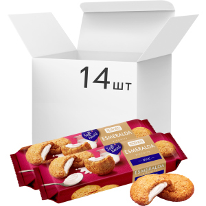 Упаковка печива Roshen Lovita Soft Cream Cookies milk 170 г х 14 шт (4823077633379) в Рівному