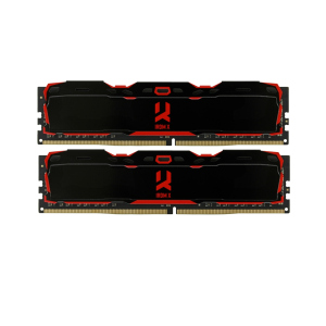 Модуль памяти DDR4 2x8GB/2666 GOODRAM Iridium X Black (IR-X2666D464L16S/16GDC) в Ровно