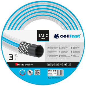 Поливальний шланг Cellfast Basic 50 м 1/2" (10-402) краща модель в Рівному