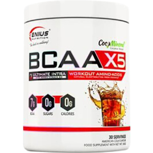 Амінокислота Genius Nutrition BCAA-X5 360 г Кола (5402869110015) в Рівному