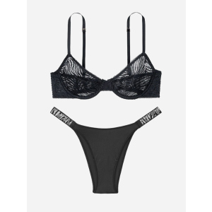 Комплект белья Victoria's Secret 704722559 36DDD (L) Черный (1159752185)