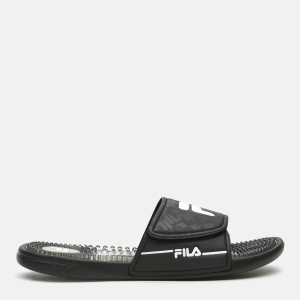 Шльопанці Fila Massage M Slippers 105785-BW 45 30 см Чорні з білим (4670036483649) в Рівному