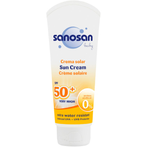 Детский солнцезащитный крем Sanosan Baby SPF 50 75 мл (4003583197682) в Ровно