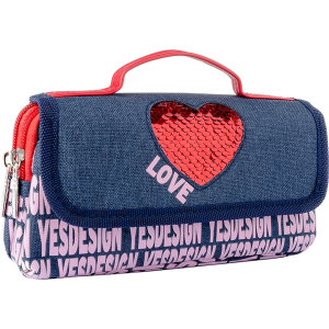 Пенал мягкий YES WL-01 Love (532936) в Ровно