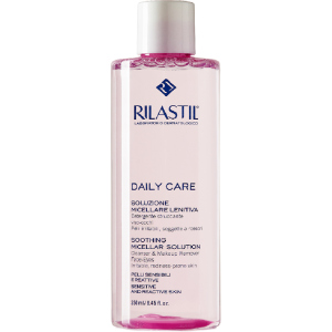 Мицеллярная вода для очищения чувствительной кожи лица и глаз Rilastil Daily Care 250 мл (8033224817101) рейтинг