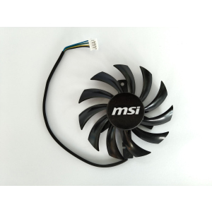 Вентилятор PowerLogic для відеокарти MSI PLD08010S12HH (FD7010H12D) №26 ТОП в Рівному