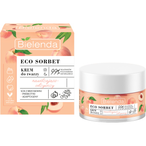 Крем для обличчя Bielenda Sorbet Peach Зволожуючий Поживний 50 мл (5902169045333) надійний