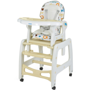 Стільчик для годування Bambi M 1563 (animal beige) (6903317102716) в Рівному