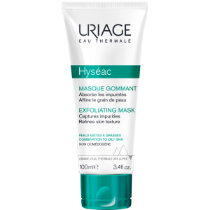 Маска для обличчя Uriage Hyseac Exfoliating Mask Ексфоліант 100 мл (3661434006227) ТОП в Рівному