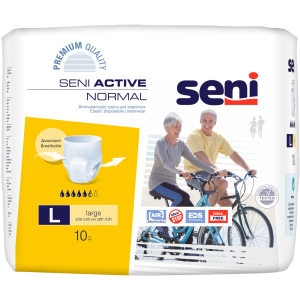 Підгузки-трусики для дорослих Seni Active Normal Large 10 шт (5900516693053) краща модель в Рівному