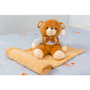 Плед дитячий MirSon №1051 Bear Brown 100х160 (2200003094022) рейтинг