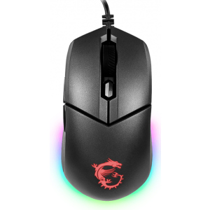 Мышь MSI Clutch GM11 RGB USB Black лучшая модель в Ровно