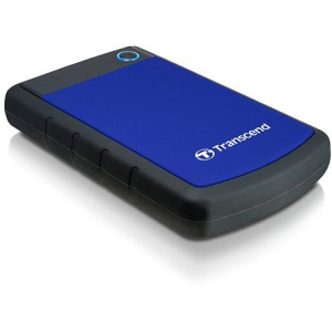 Накопичувач Transcend StoreJet 25H3P 1TB 2.5 USB 3.0 Blue (TS1TSJ25H3B) в Рівному